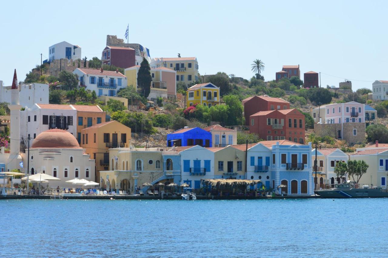 Casa Muse Kastellorizo Whole House Villa Megisti Luaran gambar