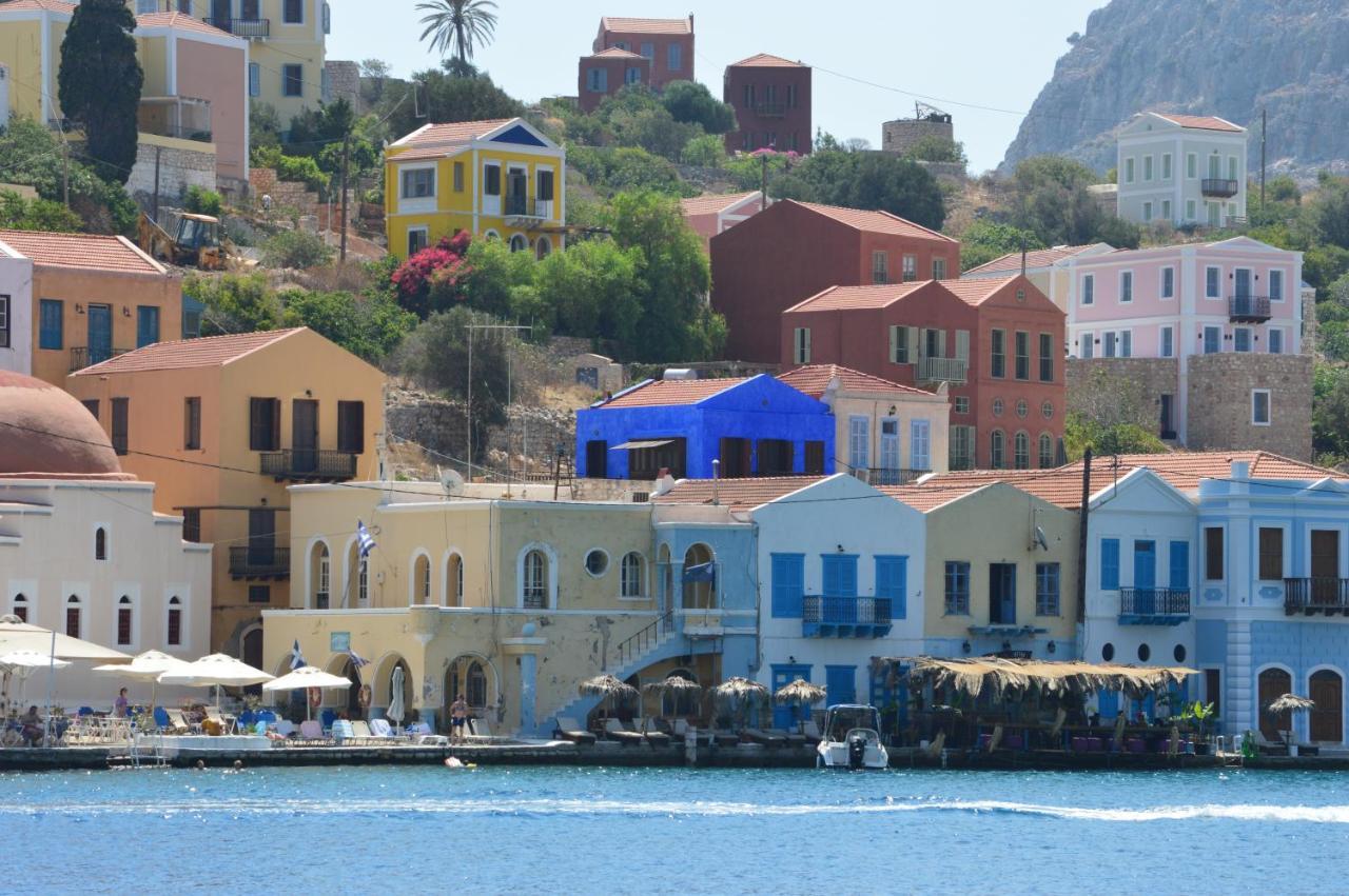 Casa Muse Kastellorizo Whole House Villa Megisti Luaran gambar